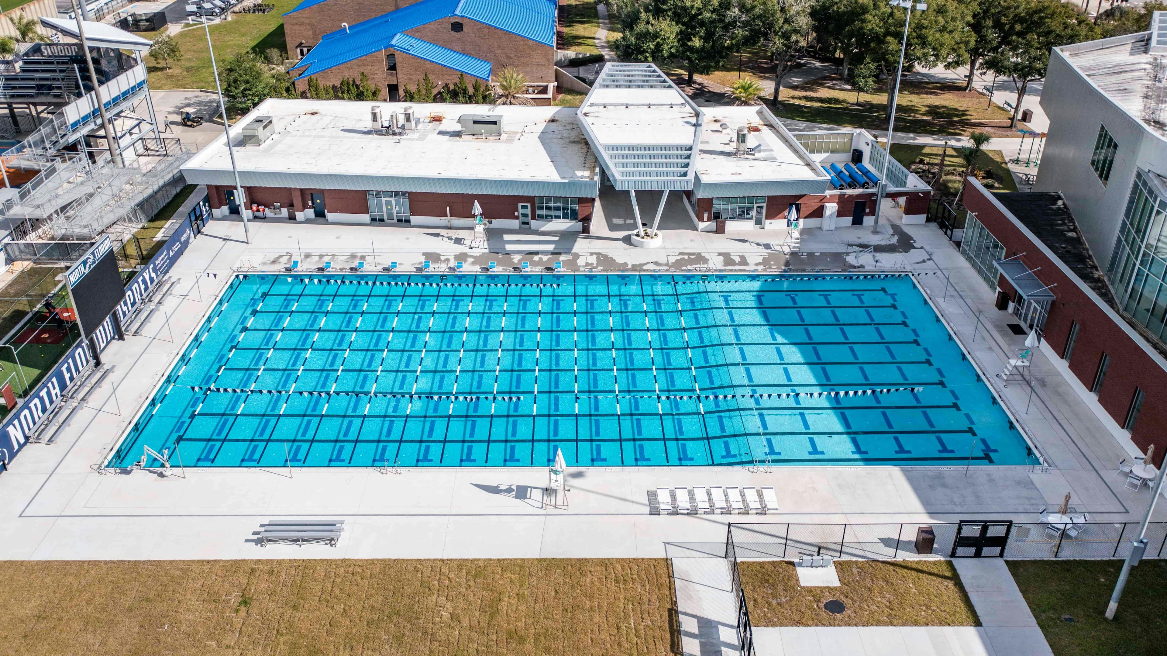 UNF Competition Pool Aerial 4