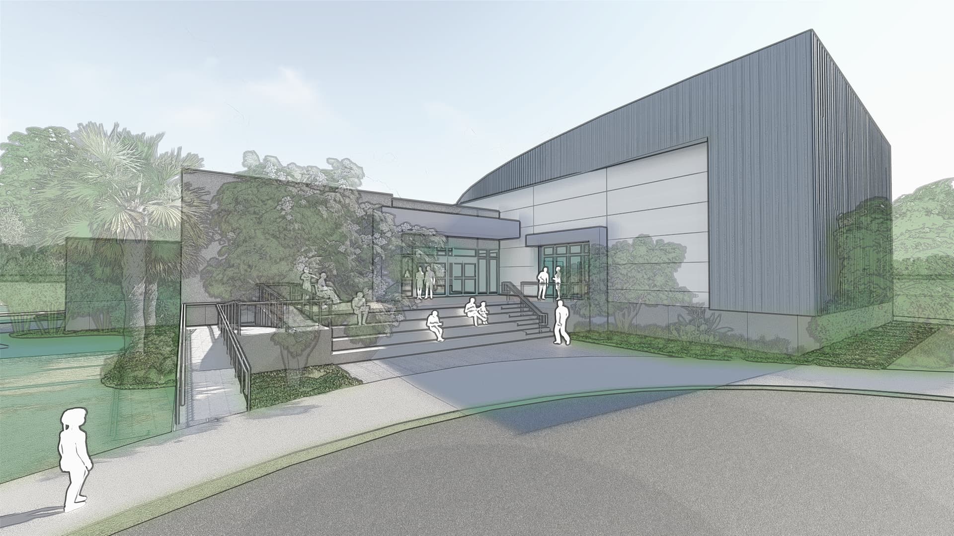 Longboat Key Library Rendering - front thumbnail image.