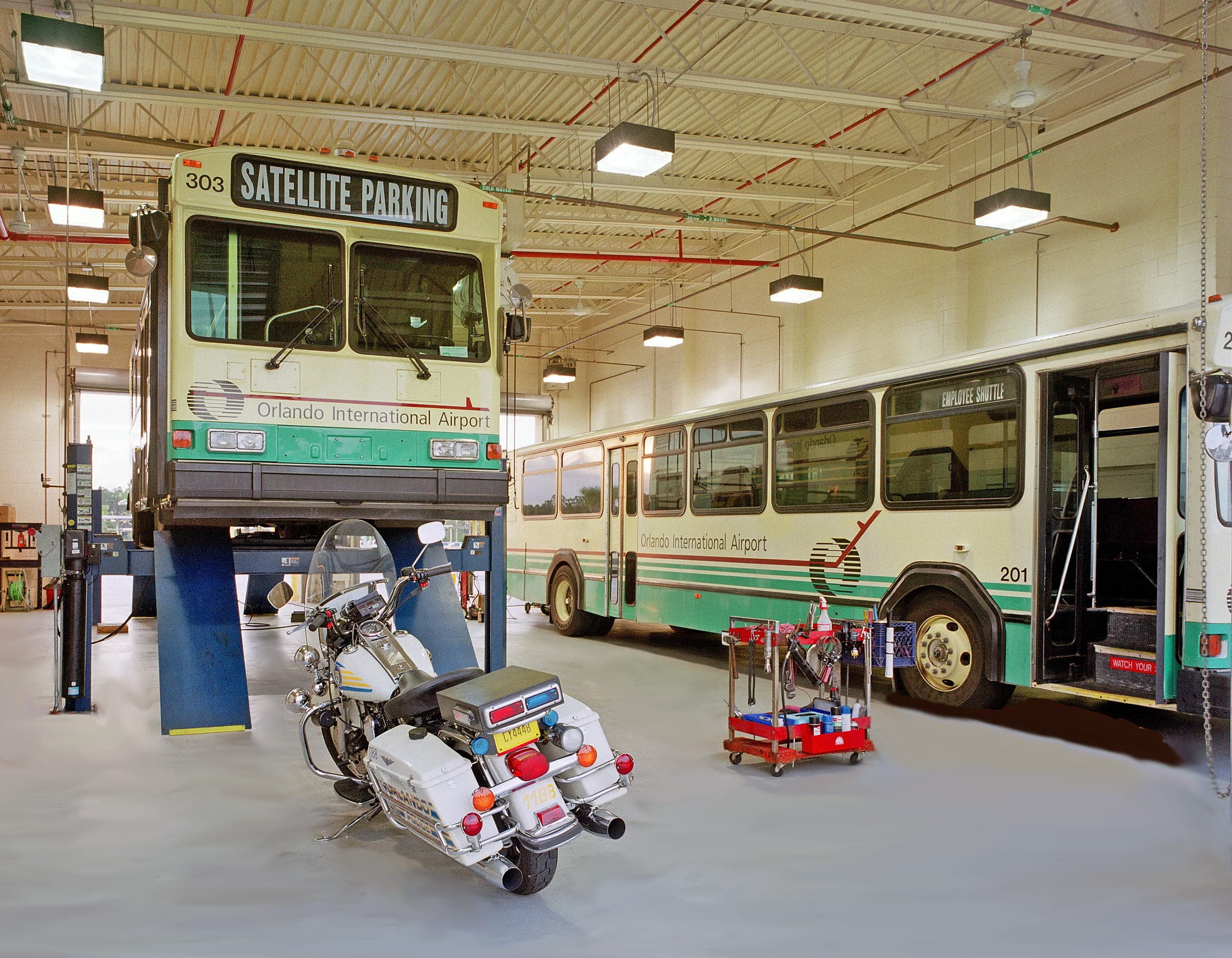 Photo GOAA Bus Maintenance 2