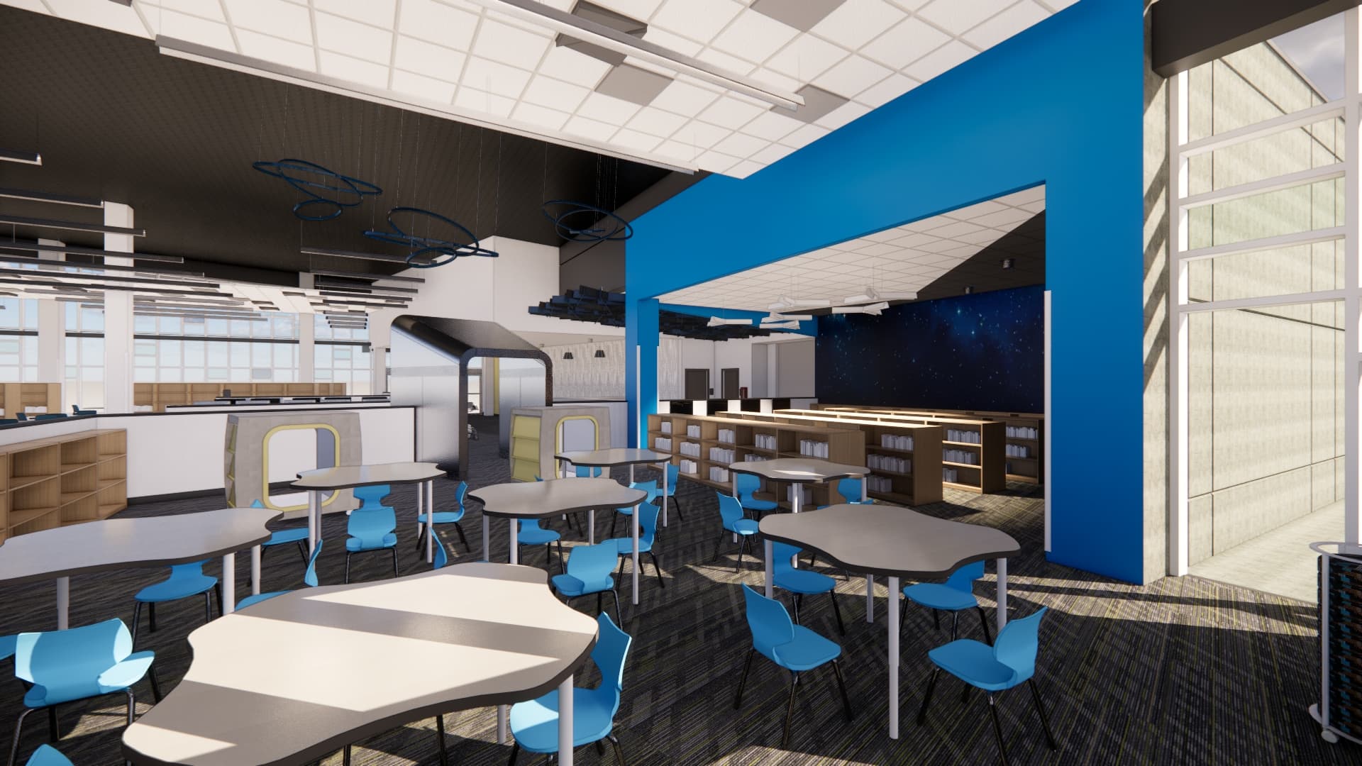 Rendering OCLS Lake Nona Library - 7