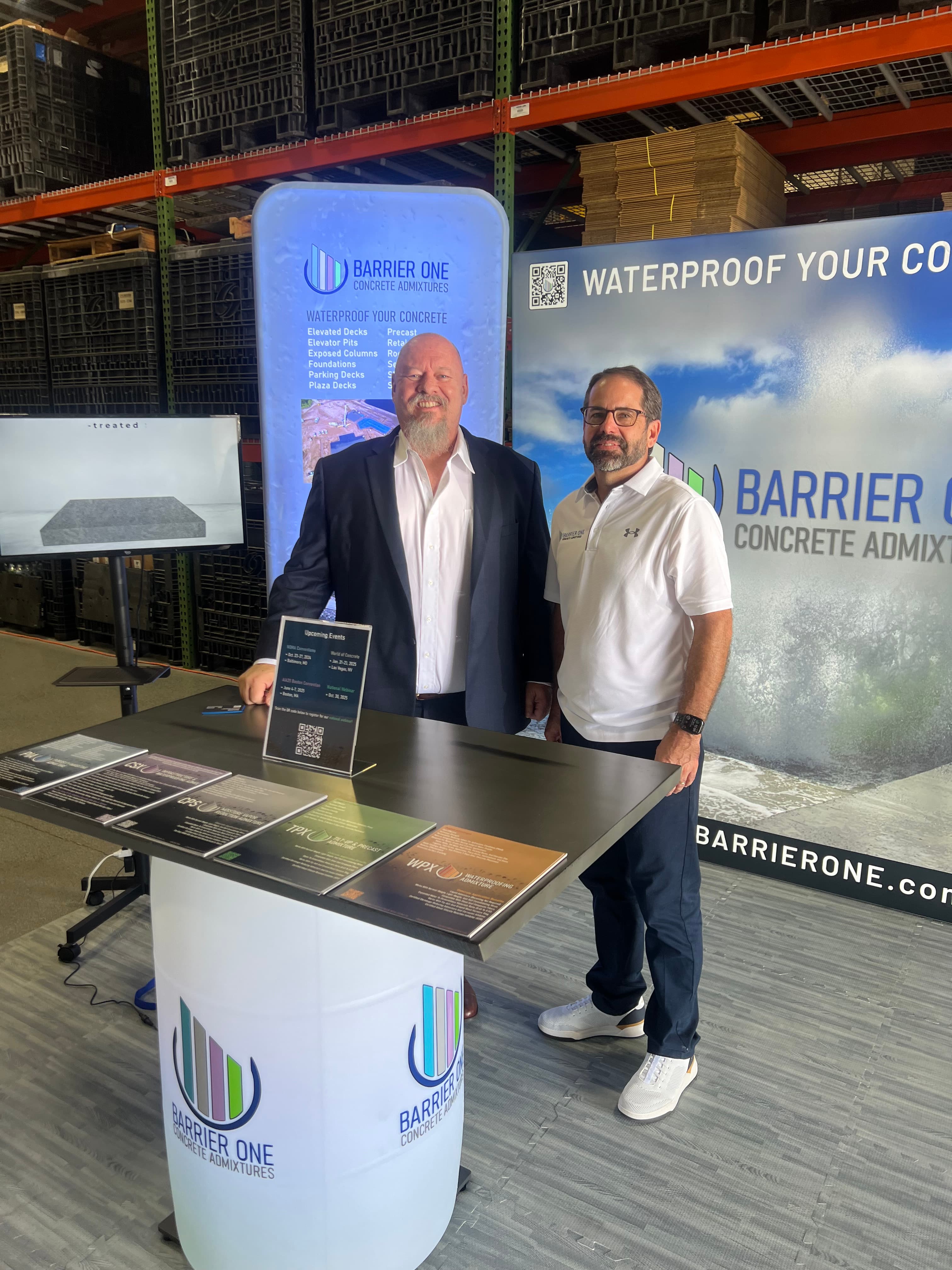 Barrier One Hosts Exterior Product Launch