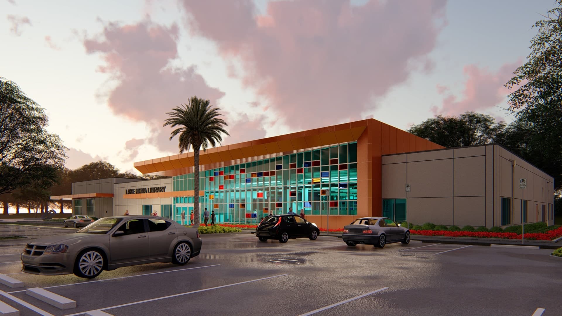 Rendering OCLS Lake Nona Library - Updated 5