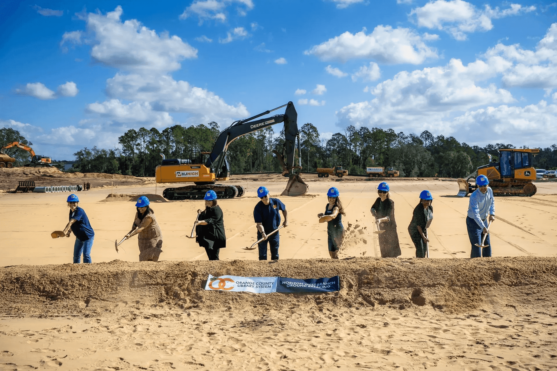 Horizon West Branch Library Breaks Ground! ✨📚 thumbnail image.