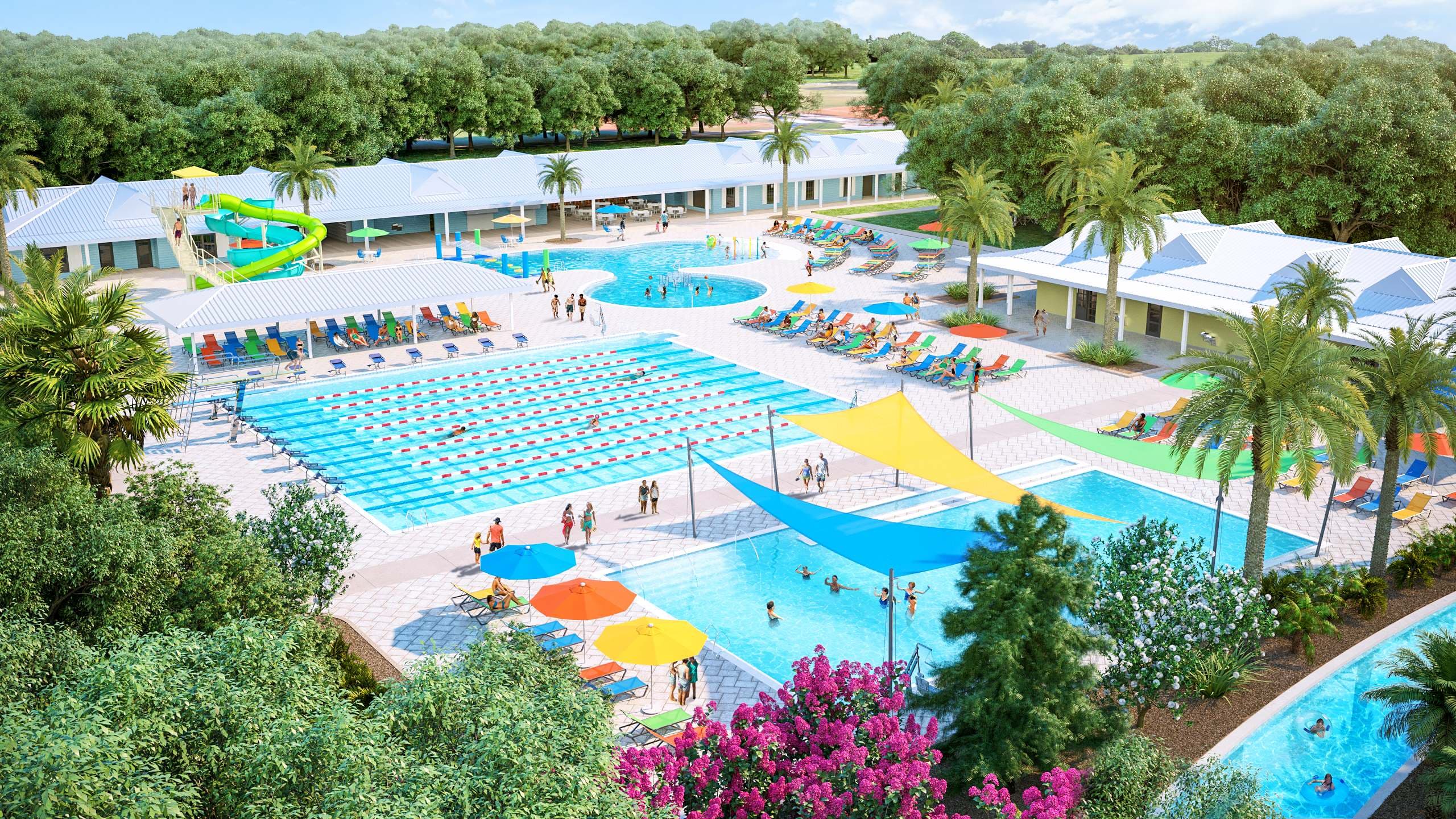 Dunedin Highlander Park Aquatic Rendering BirdsEye1-post - low res thumbnail image.