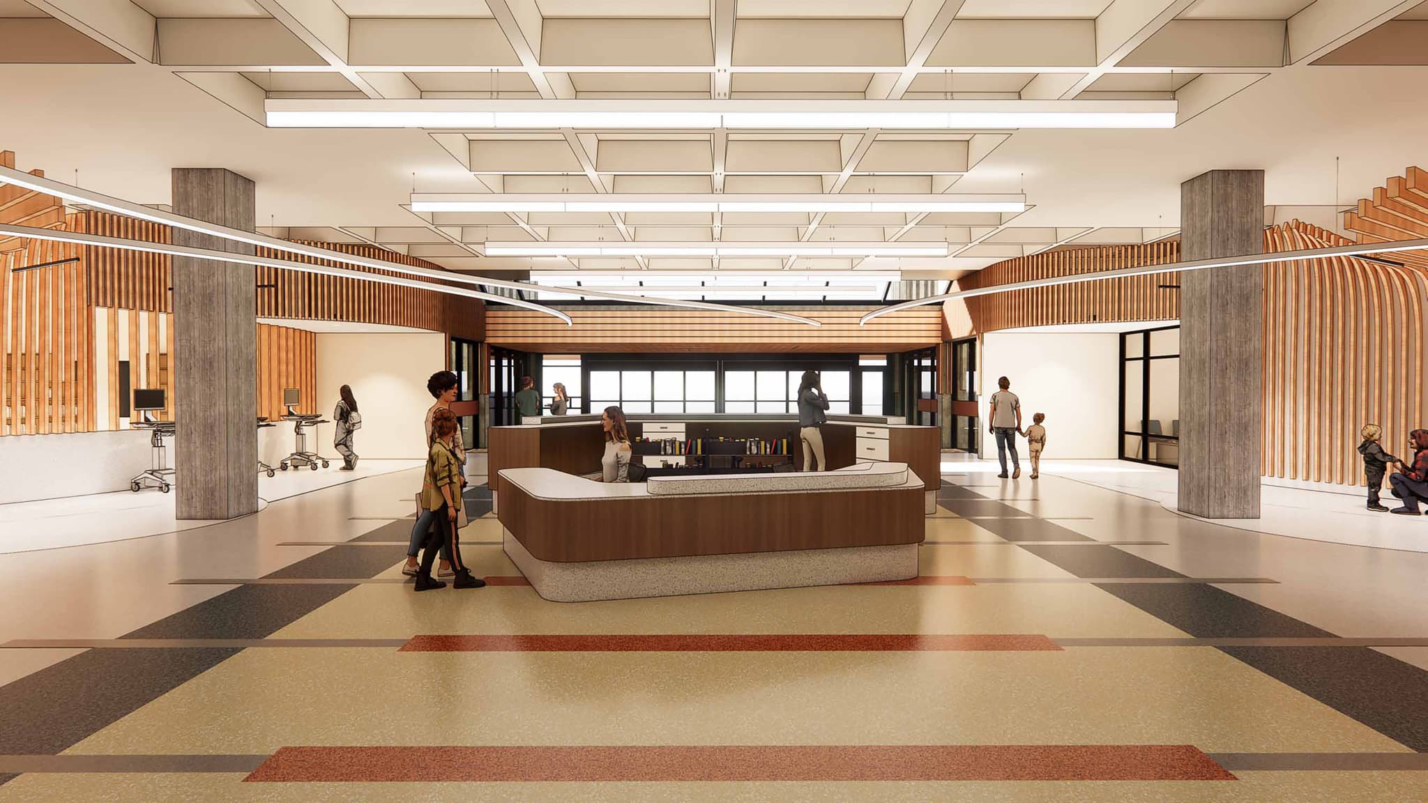 OCLS Rendering 1st Floor Reno Board 3 thumbnail image.