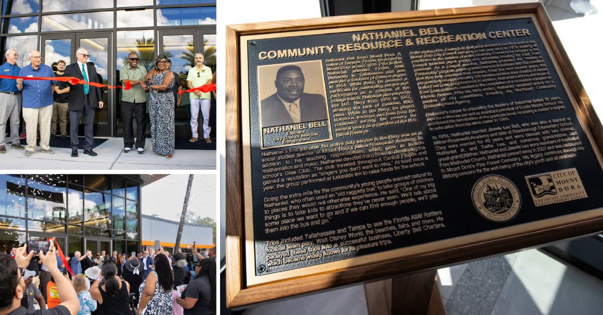 Nathaniel Bell Plaque + Grand Opening thumbnail image.