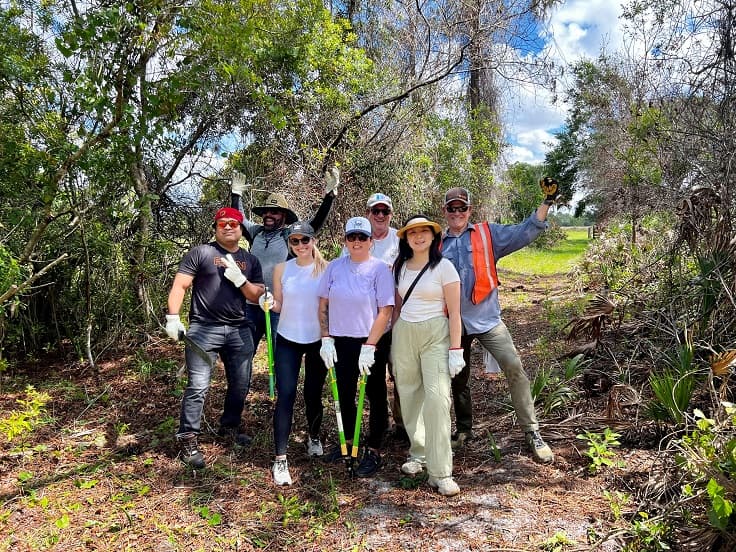 B+P Celebrates Earth Week with Conservation Florida at future D Ranch Preserve thumbnail image.